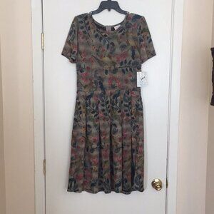 XL LuLaRoe Amelia‎ Dress DD21 1475